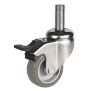 Koleso otočné s brzdou 373F NOB-K125