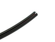 Gumový profil EPDM kruhový s drážkou - 6 mm