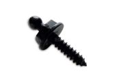 závitový šroub krycí plachty - 4.2 x 16 mm, INOX černě chromovaný