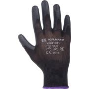Pracovní rukavice Kramp 1.001 černé 10/XL (3 páry) - KG0100110