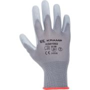 Pracovní rukavice Kramp 1.002 šedé 10/XL (3 páry) - KG0100210