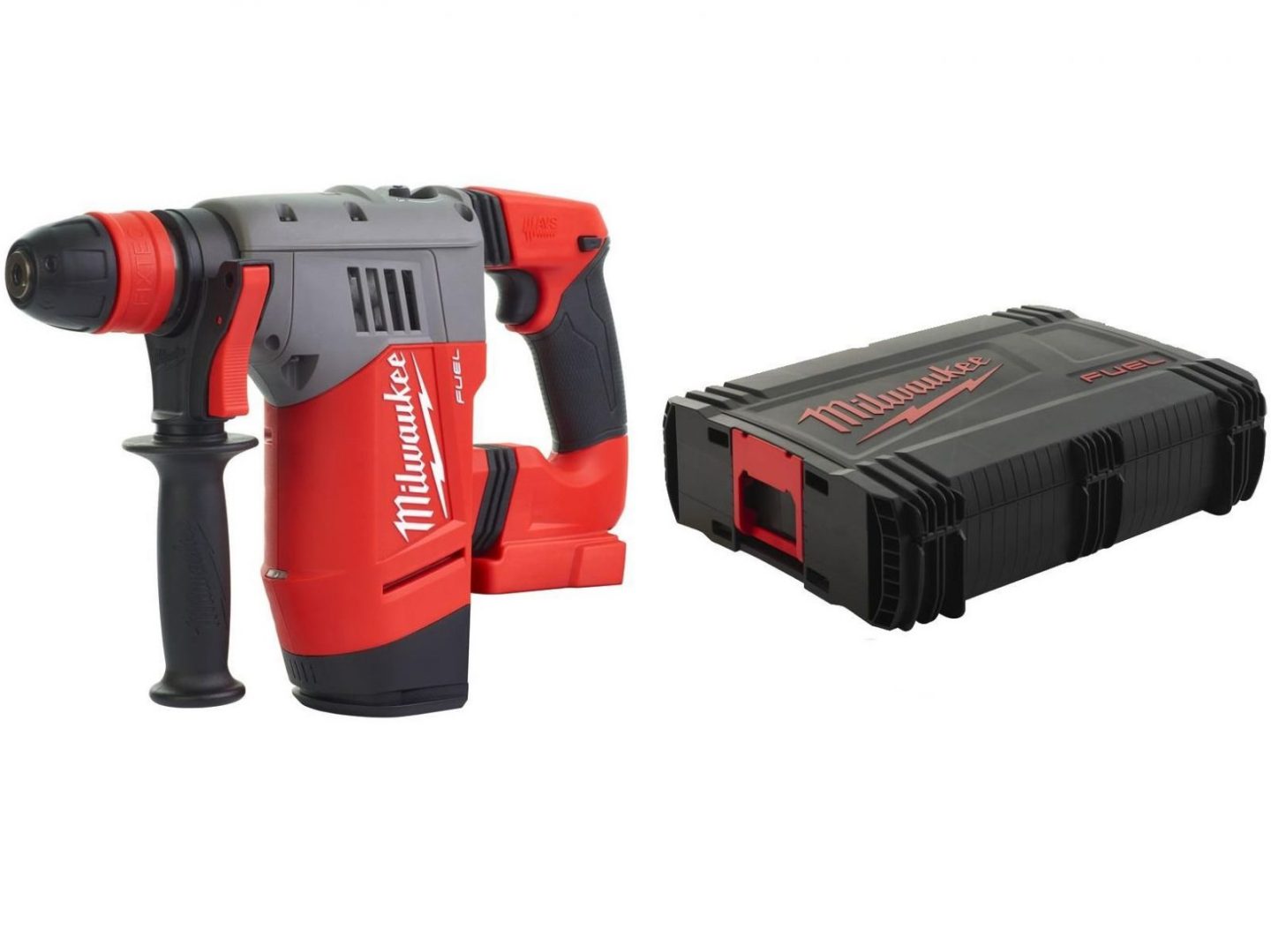 Milwaukee M18 CHPX-0X SDS-plus - bez aku, s HD kufrom