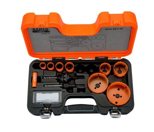 Sada dierovacích píl BAHCO 3834-SET-92