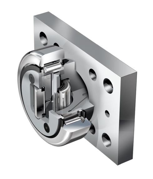 WINKEL 4.058 kombinované ložisko D=88.4 mm + doska AP 3.1 LUB - 200.005.025 Kombinovaná pojazdová kladka s doskou