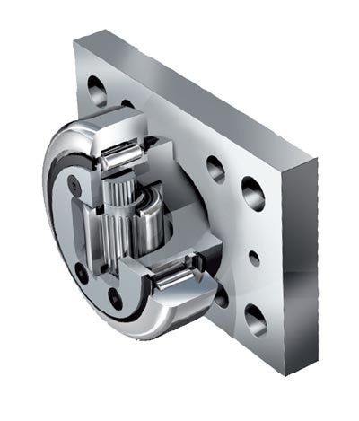 WINKEL 4.462 kombinované ložisko D=123.0 mm + doska AP 4 - 201.039.001 Kombinovaná pojazdová kladka