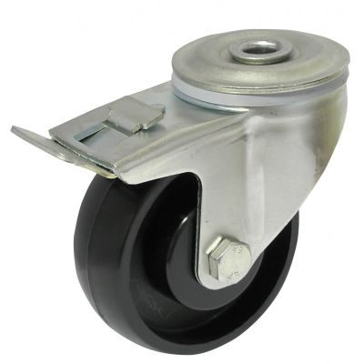 Koleso otočné s brzdou 453F CPB-G075č p