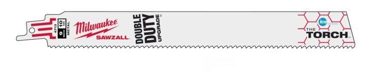 Sawzall Co Ice Edge pílové plátky Torch 230 x 2.5 mm - sada 5 ks