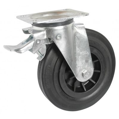 Koleso otočné s brzdou 621Tk ND-K200