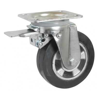 Koleso otočné s brzdou 623T ALE-G160č