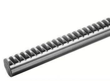 Ozubený hrebeň kruhový M 2 D=20 L=1000 mm - oceľ