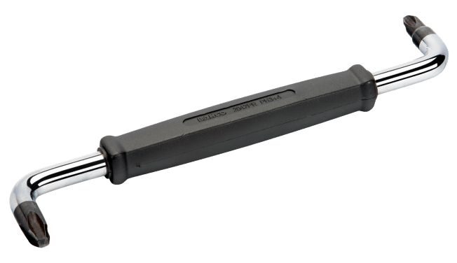 Obojstranný zahnutý krížový skrutkovač BAHCO 2047PR-1-2
