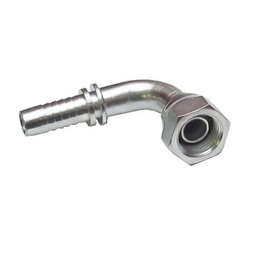 Hydraulická koncovka BSP - koleno 90° - vnútorný závit BSP DKR 8 - 3/8"- 90