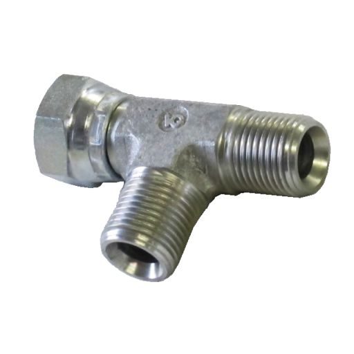 Hydraulické skrutkovanie BSP - T-spojka nastaviteľná EVL AGR 1 x DKR 1