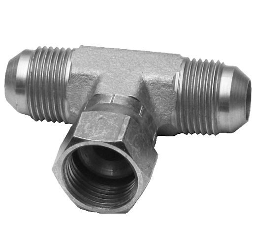 Hydraulické skrutkovanie JIC - T - spojka nastaviteľná EVT AGJ 7/16-20 x DKJ 7/16-20
