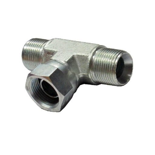 Hydraulické skrutkovanie BSP - T-spojka nastaviteľná EVT AGR 3/4 x DKR 3/4