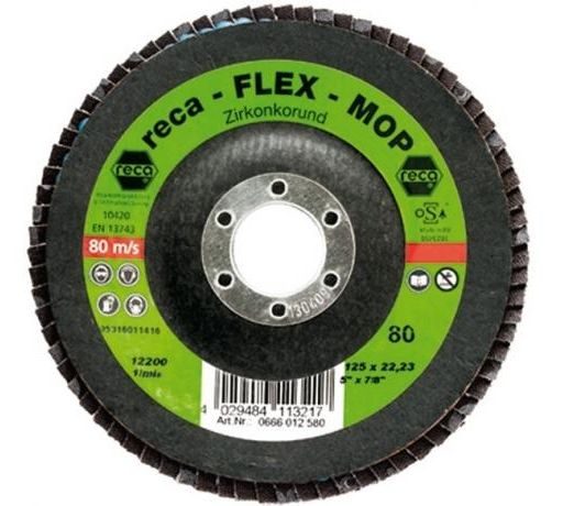 Brúsny kotúč RECA lamelový kotúč Flex-Mop K80 - 150 mm