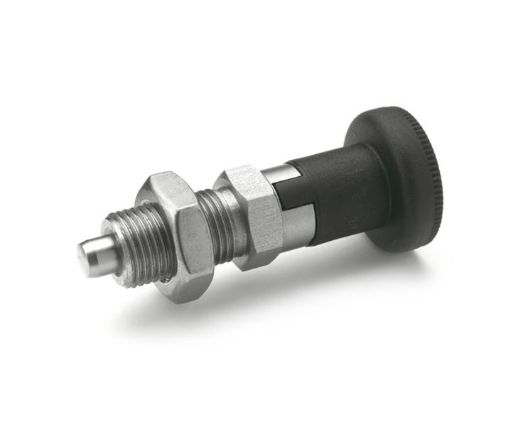 Pružinový piestik ELESA+GANTER GN 617.1-8-A - M16 x 1.5