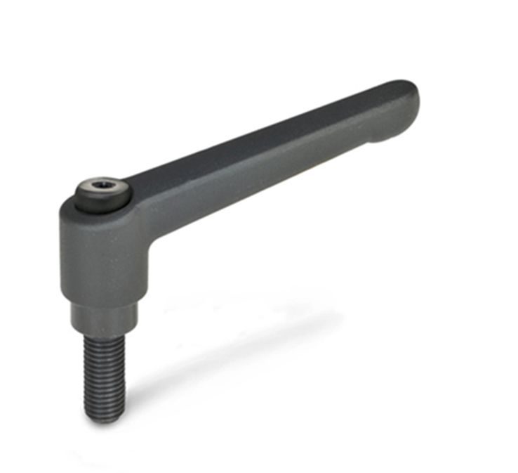 Regulovateľná upínacia páka ELESA+GANTER GN 300.1-78-M8-20-SW