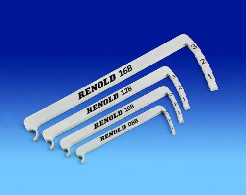 Sada na meranie opotrebenia valčekových reťazí 1/2" - 1" - 100CT0200 RENOLD
