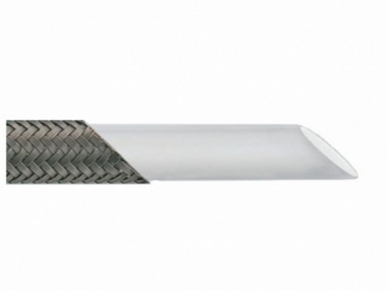 Vysokotlaková hadica s nerezovým opletom CHEMITEC PTFE 1X - d/D = 7,9/10,8 mm