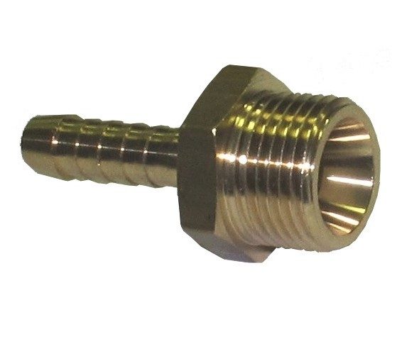 Hadicový tŕň s vonkajším závitom G 3/8" pre hadicu 9 mm DN 7.2
