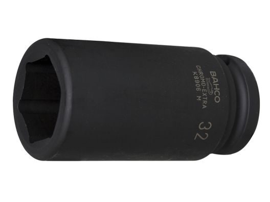Rázový nástrčný kľúč hlboký BAHCO K8906M-17