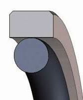 Piestové tesnenie DICHTOMATIK KPOR 30 Z / 70 x 54.5 x 6.3 PTFE