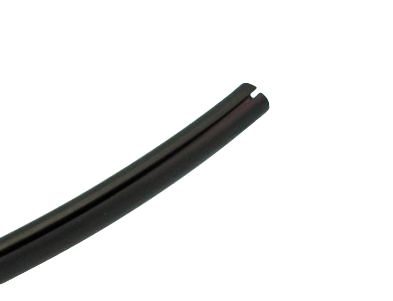 Gumový profil EPDM kruhový s drážkou - 6 mm
