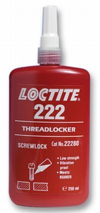 Loctite LOCTITE 222 Zaisťovač skrutiek NP 250 ml