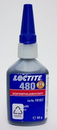 Loctite LOCTITE 480 Sekundové lepidlo pružné 50 g