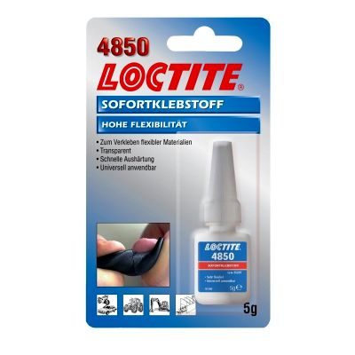 Loctite LOCTITE 4850 Sekundové lepidlo pružné, číre 5 g