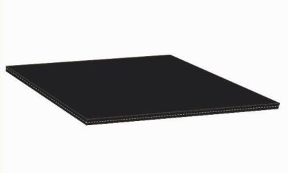 Tesniaca doska - guma NBR 65 ShA s vložkou - hr. 4.0 mm, šírka 1.2 m