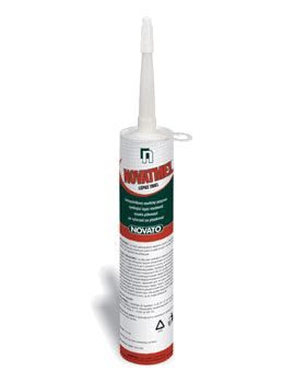 Elastický lepiaci tmel NOVATO 580 500, 310 ml biely