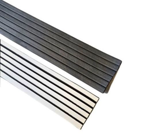 Gumový profil EPDM mikroporézny samolepiaci - 8 x 2,5 mm ťahaný (6-prúdový)