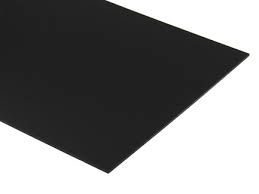 Doska PVC čierna - 1000 x 2000 x 2 mm