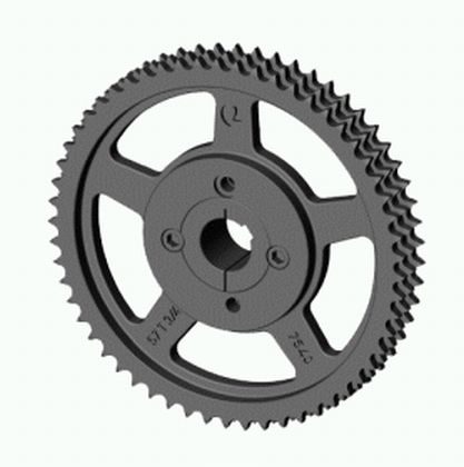 Reťazové koleso 08 B2 - 30 zubov - 4830 Poggi - System P