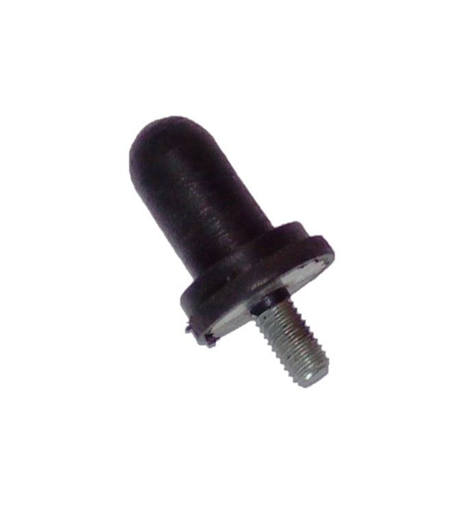 Gumový doraz so skrutkou kužeľový - K 1230 K - M6 x 15