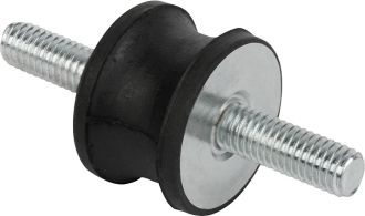 Silentblok vydutý 5030 typ AT- M10 x 28 SR/SR