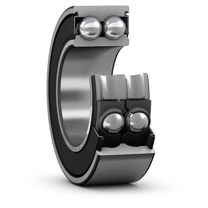 SKF 3205 A-2RS1/MT33 Dvojradové guľkové ložisko s kosouhlým stykom