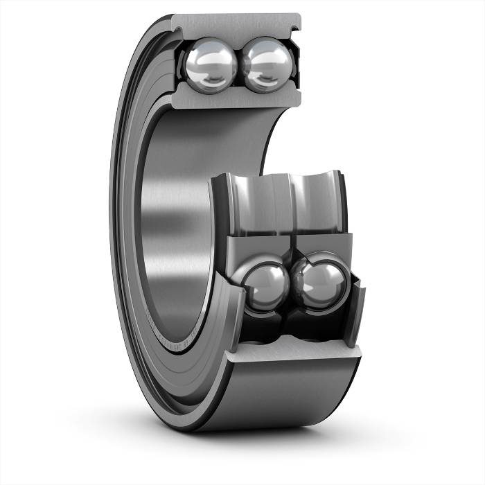 SKF 3309 A-2Z/C3MT33 Dvojradové guľkové ložisko s kosoúhlym stykom