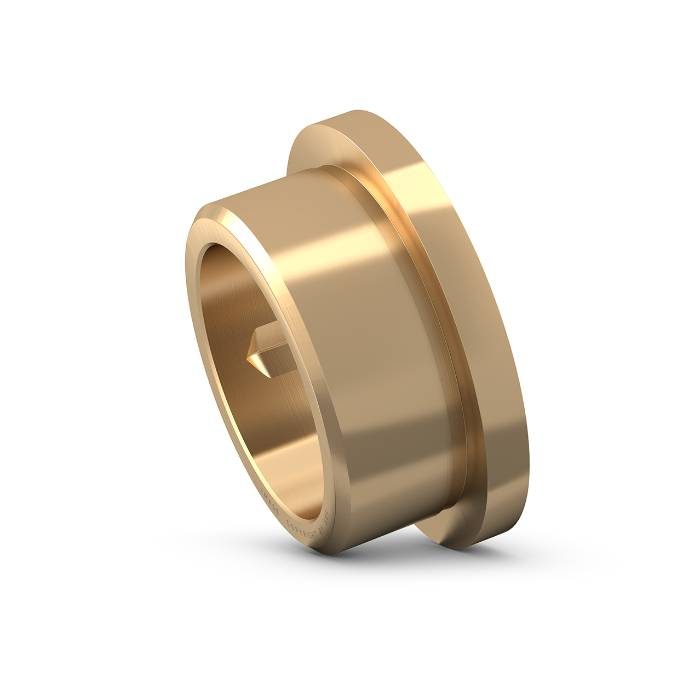 SKF PBMF 354535 M1G1 Prírubové klzné puzdro z masívneho bronzu