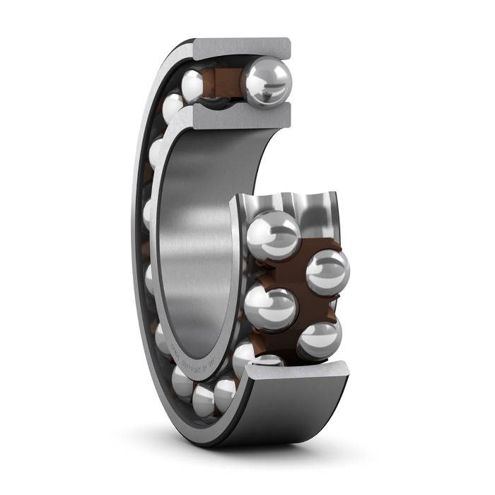 SKF 1207 EKTN9 Dvojradové naklápacie guľôčkové ložisko