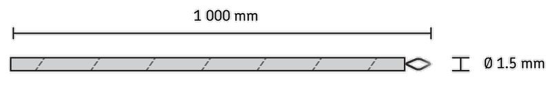 Snímač 300 °C TMDT 2-38