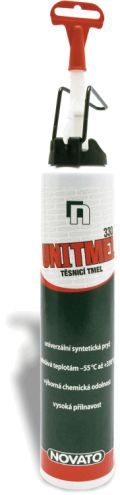 Syntetický tesniaci tmel NOVATO 582 070, 200 ml tlaková dóza-červená