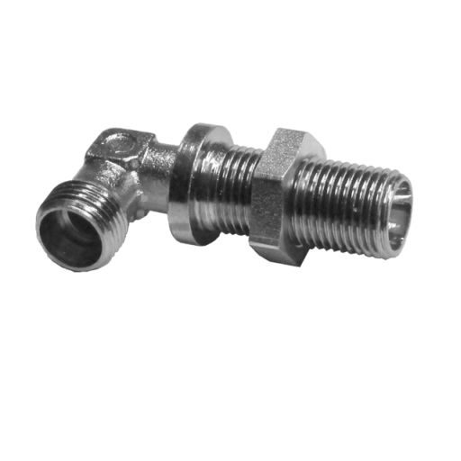 Hydraulické skrutkovanie metrické - uhlová priechodná spojka XWSV 22L M30 x 2.0