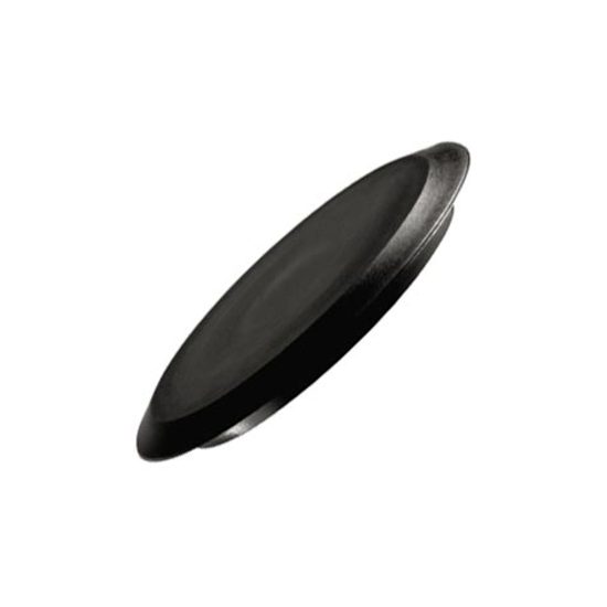 Rýchlonasadzovacia zátka do plechu s rovnou hlavou D = 39mm, H = 11,2mm - čierna LDPE