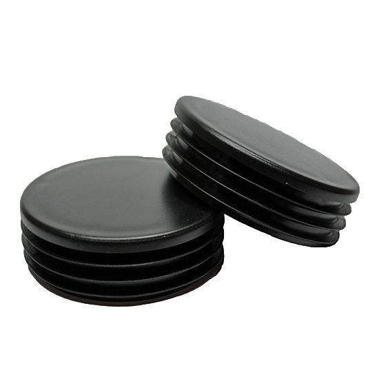 Kruhová záslepka rúry 26.9 (3/4") x 2.0 - 3.2 mm, LDPE čierna