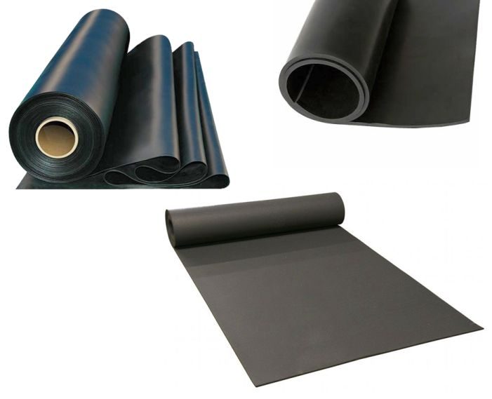 Doska guma EPDM 65ShA - 2 x 200 x 10000 mm