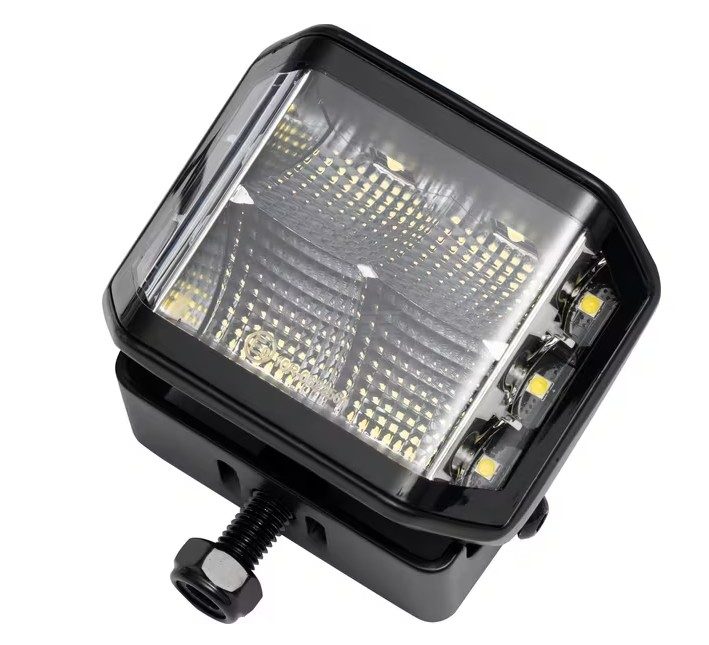 Pracovné LED svetlo 70 W 97x75x77 mm 5060 lm, štvorcové širokouhlé, 10/30 V, 10 LED