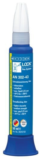 Zaistenie skrutiek WEICON WEICONLOCK® AN 302-43 - 50 ml